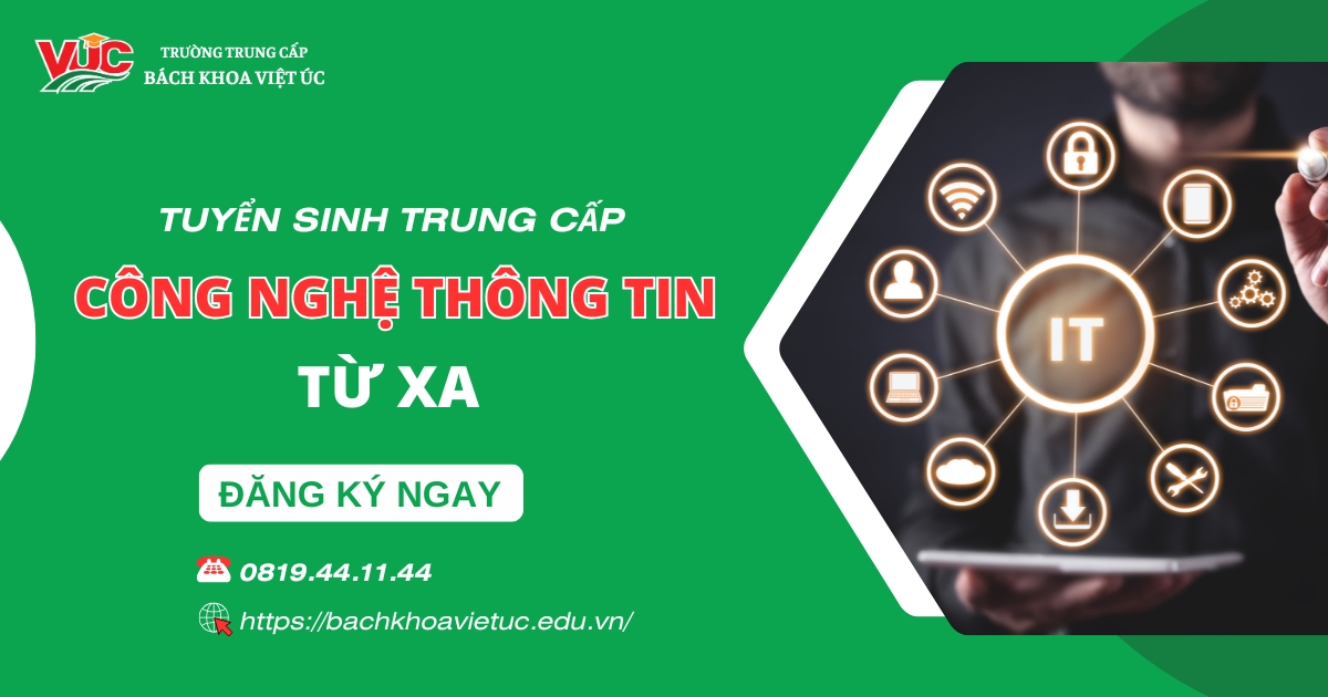 Trung cấp Công nghệ thông tin Từ xa