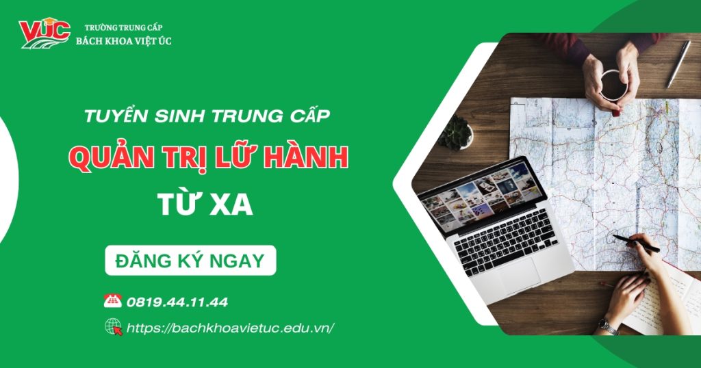 Trung cấp Quản trị lữ hành Từ Xa