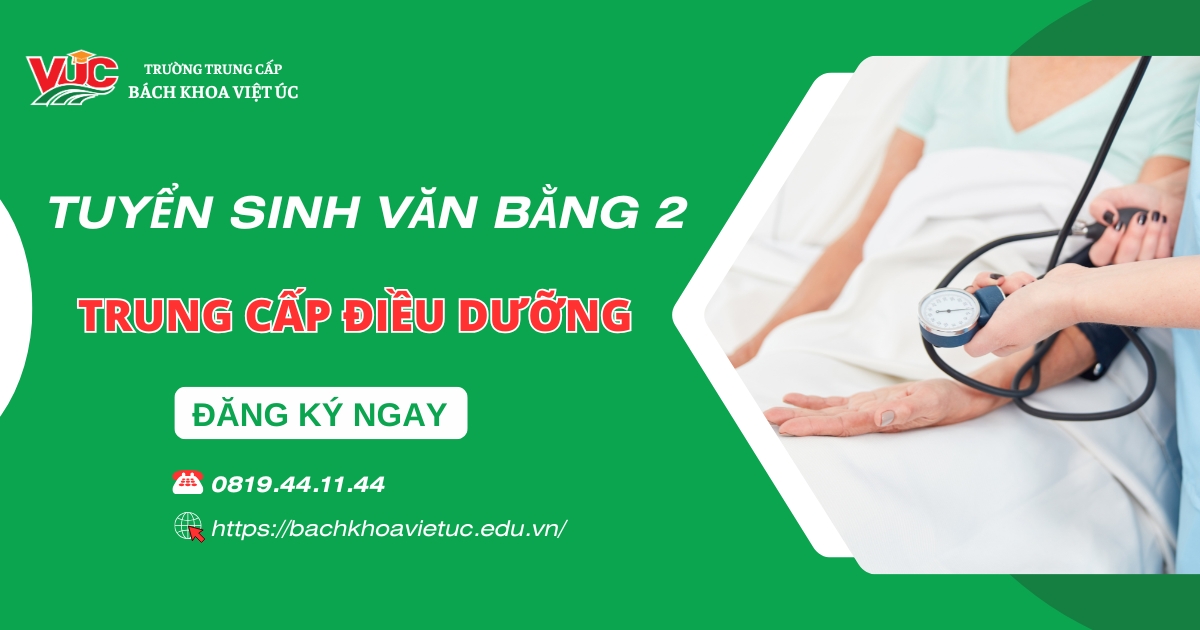 Văn bằng 2 Trung cấp Điều dưỡng