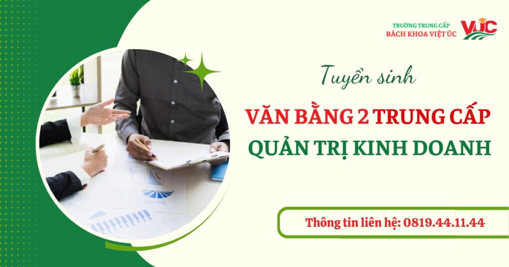 văn bằng 2 Trung cấp Quản trị kinh doanh 