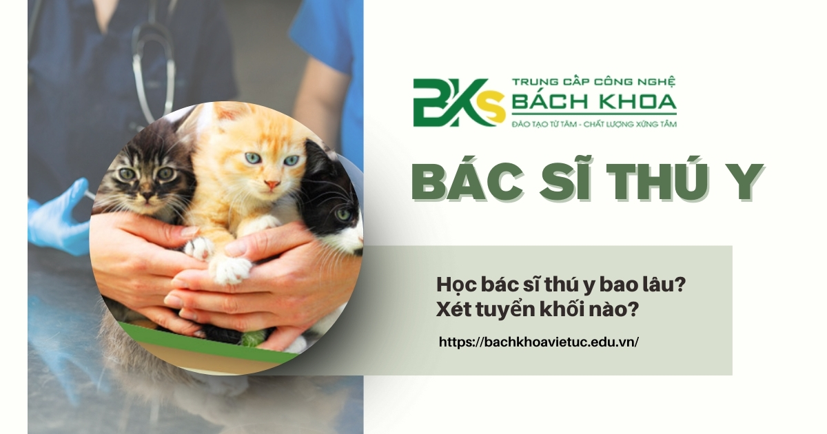 Học bác sĩ thú y mấy năm? Xét tuyển khối nào?