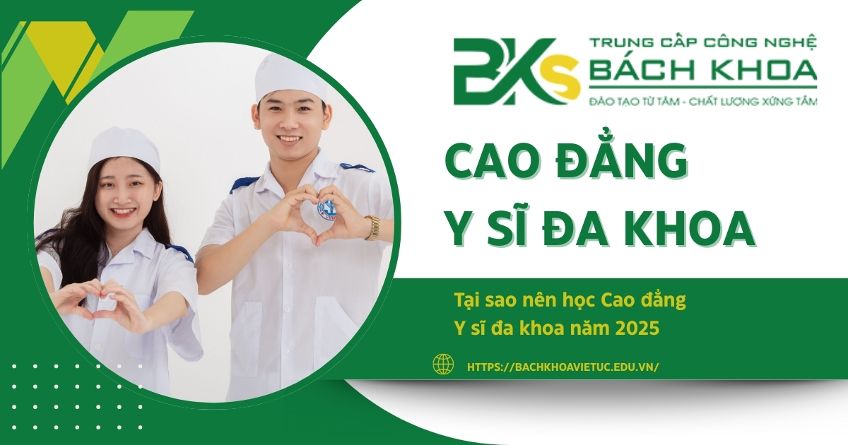 Cao đẳng Y sĩ đa khoa 2025