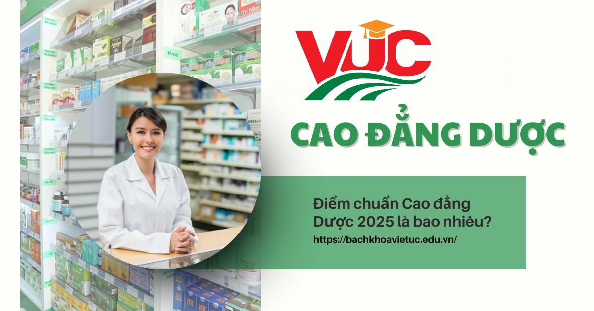 Điểm chuẩn Cao đẳng Dược