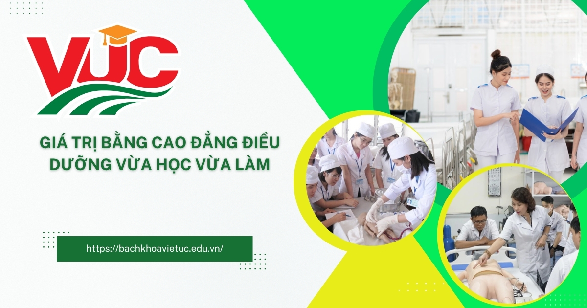 Cao đẳng Điều dưỡng vừa học vừa làm