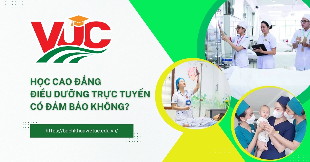 Học Cao đẳng Điều dưỡng trực tuyến