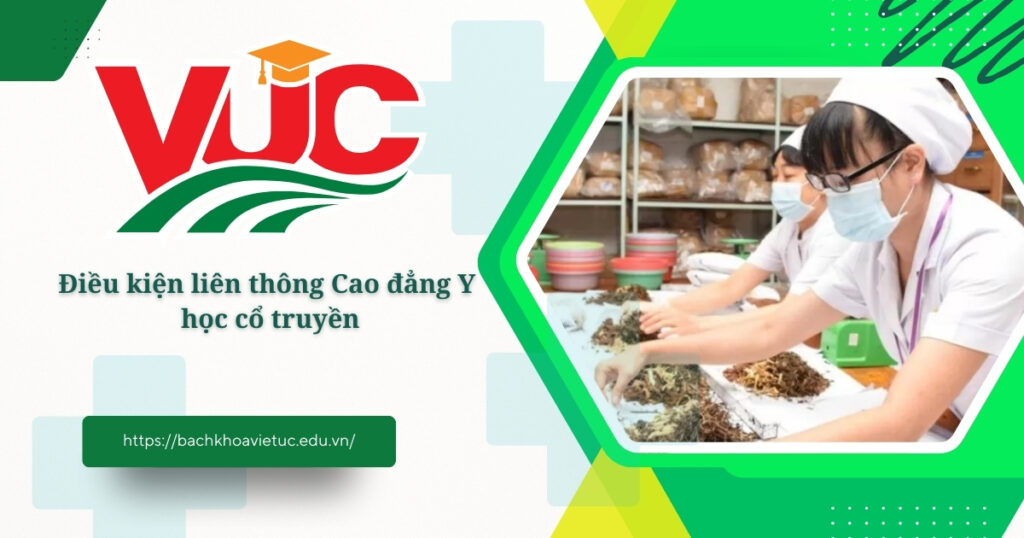 Điều kiện liên thông Cao đẳng Y học cổ truyền 4 liên thông cao đẳng Y học cổ truyền