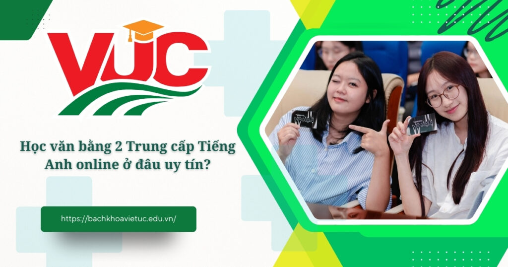 văn bằng 2 Trung cấp Tiếng Anh online