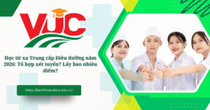 học từ xa Trung cấp Điều dưỡng năm 2026