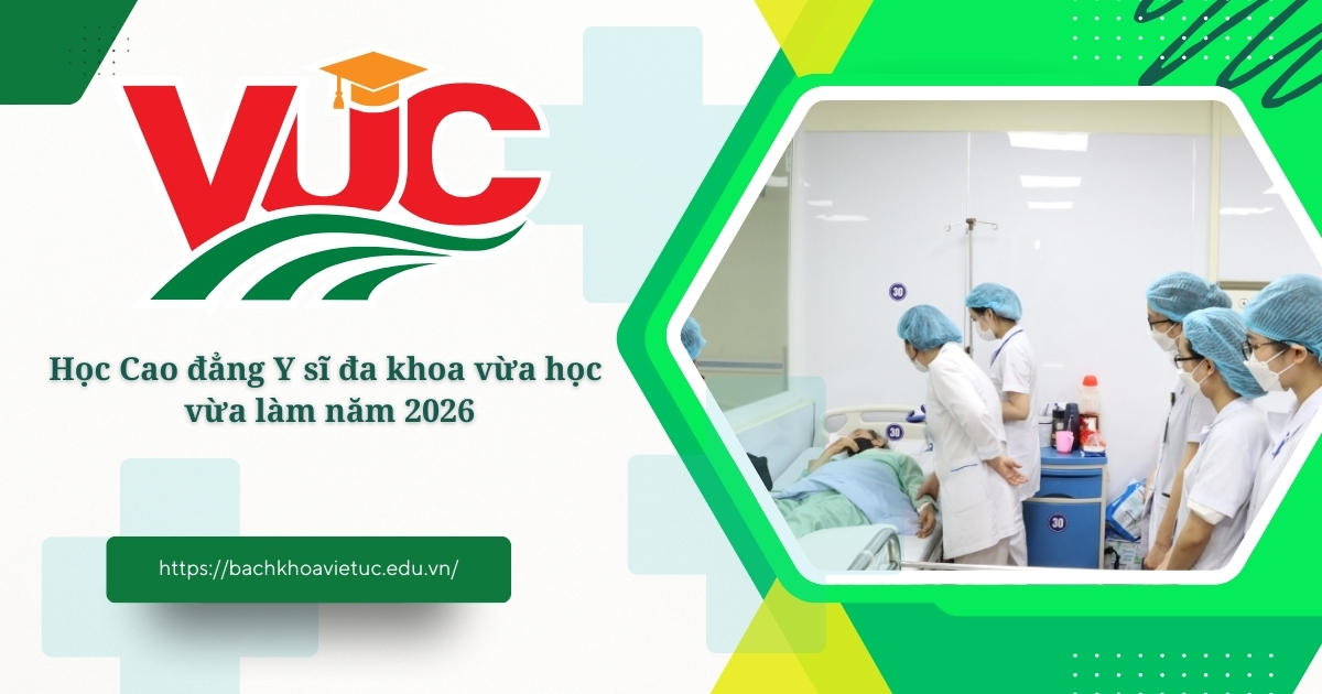 Học cao đẳng Y sĩ đa khoa vừa học vừa làm