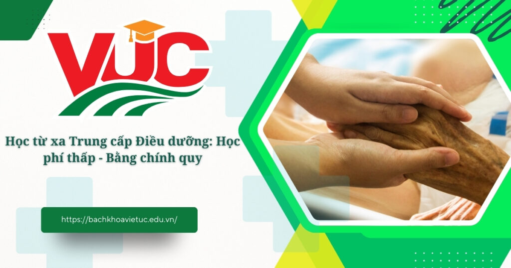 Học từ xa Trung cấp Điều dưỡng học phí thấp