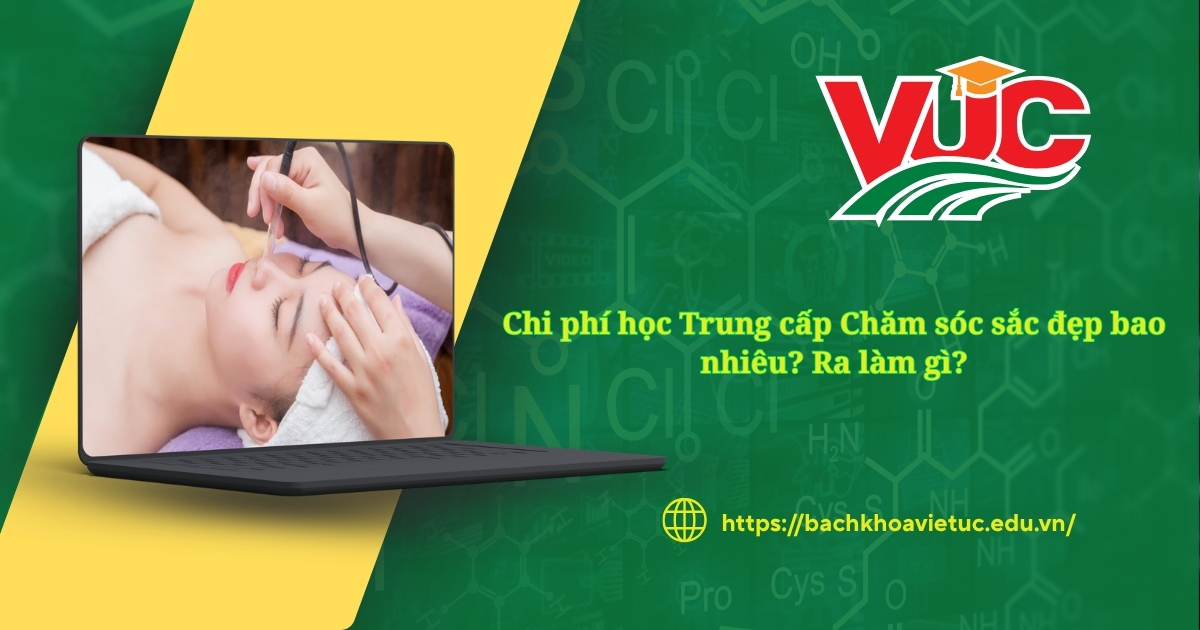 Chi phí học Trung cấp Chăm sóc sắc đẹp bao nhiêu? Ra làm gì?
