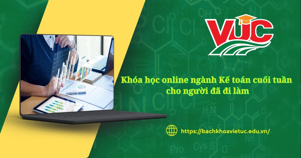 Khóa học online ngành Kế toán cuối tuần cho người đã đi làm