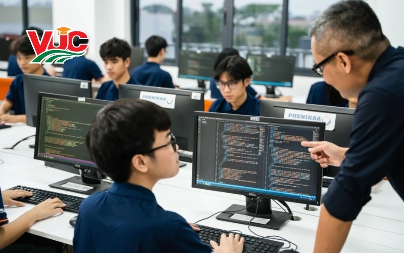 Khóa Trung cấp Công nghệ Thông tin học ngoài giờ hành chính 6 Khung chương trình đào tạo Trung cấp Công nghệ Thông tin học ngoài giờ hành chính