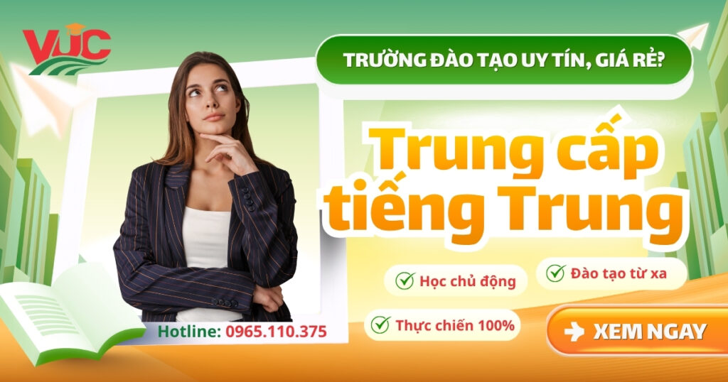 Trường đào tạo Trung cấp tiếng Trung uy tín, học phí rẻ