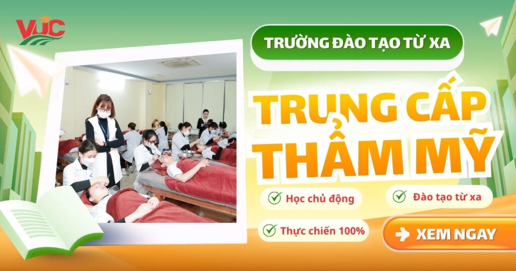Trường Trung cấp Thẩm mỹ đào tạo từ xa, học phí rẻ 4 Trường Trung cấp Thẩm mỹ đào tạo từ xa, học phí rẻ tại TPHCM