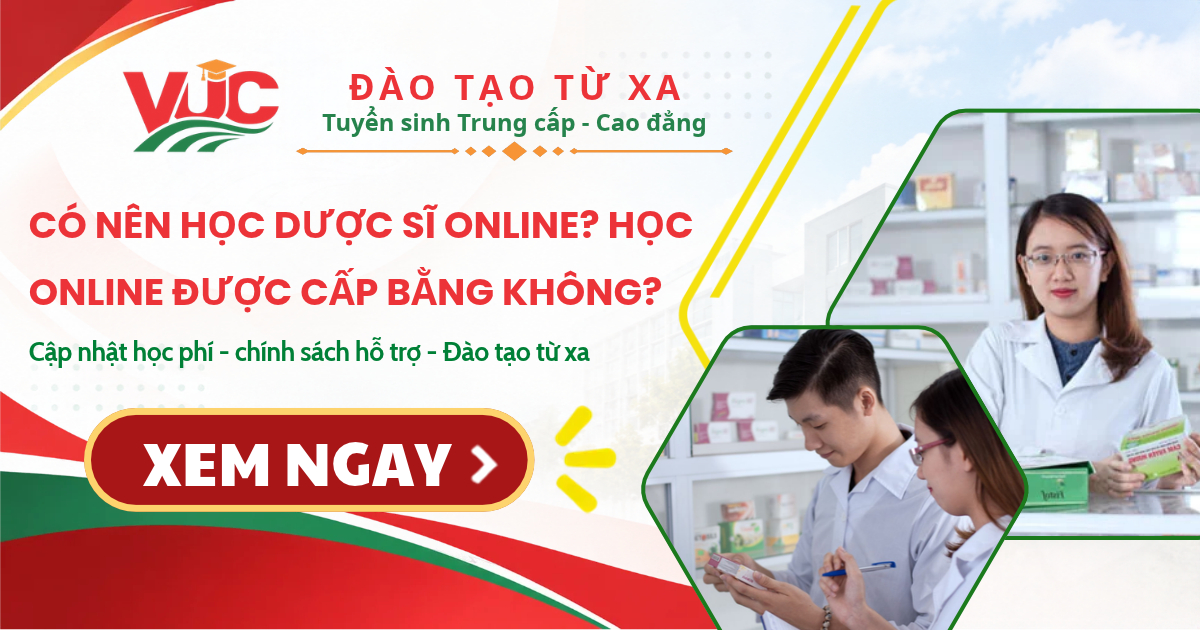 Có nên học Dược sĩ online? Học online được cấp bằng không?