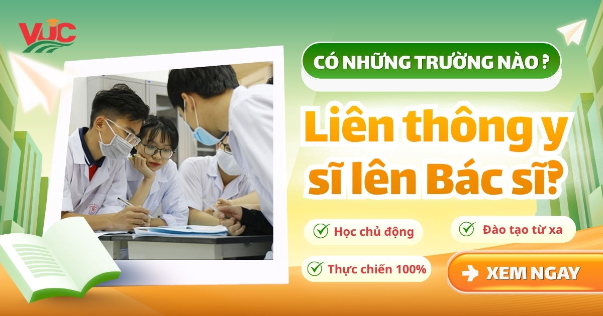 Trường nào liên thông Y sĩ lên Bác sĩ?