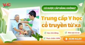 Học Trung cấp Y học cổ truyền từ xa được cấp bằng không?