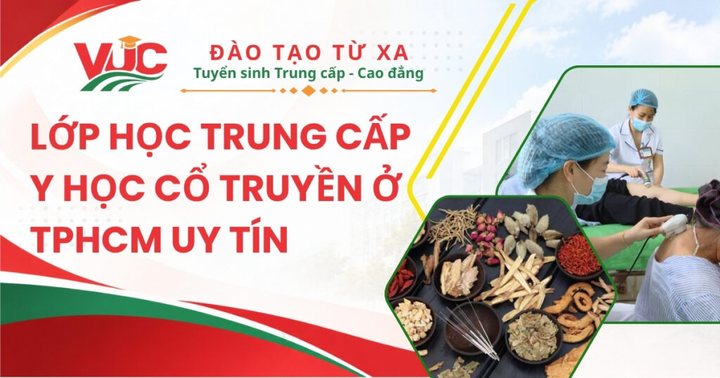 Lớp học Trung cấp Y học cổ truyền ở TPHCM uy tín