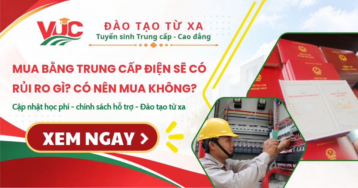 Mua bằng Trung cấp điện sẽ có rủi ro gì? Có nên mua không?